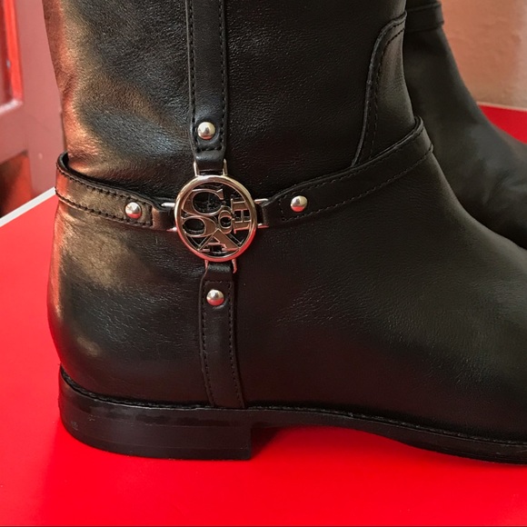 Coach Black Mulan Calf Boot - Picture 1 of 7